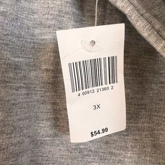 Disneyland Mickey Mouse Pullover Cropped Spirit Jersey for Women Gray Size 3X - Picture 8 of 12